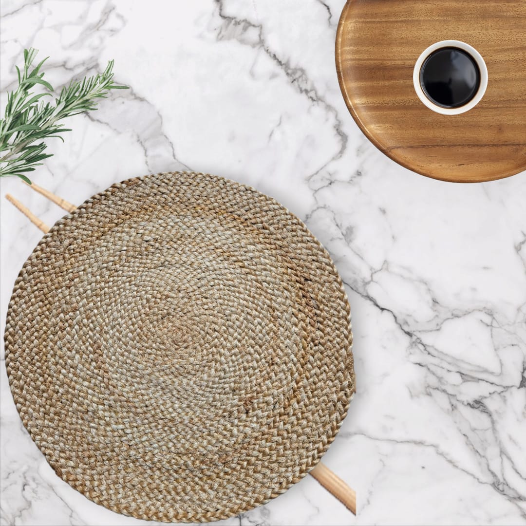 JUTE PLACE MATS SET (2 PCS)