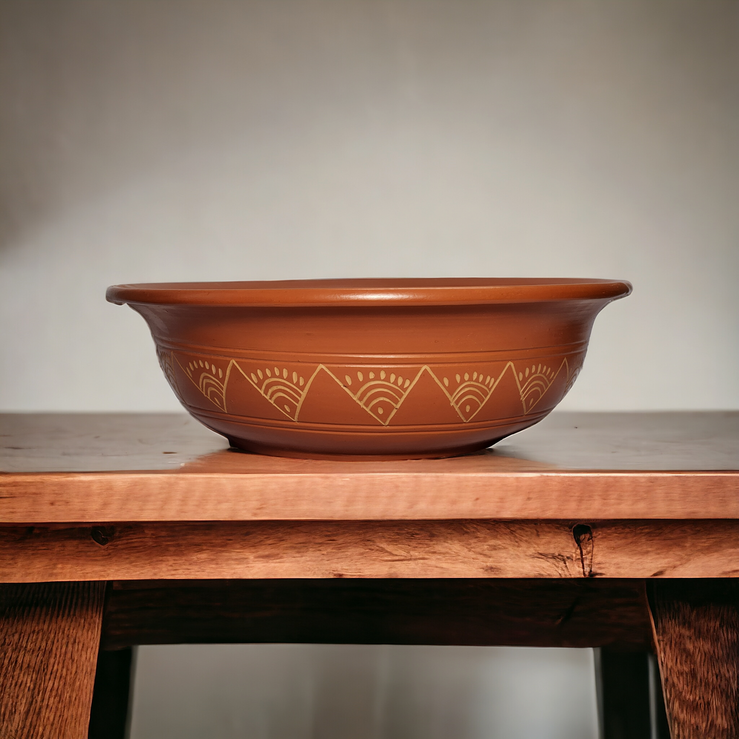 EARTHENWARE LARGE BOWL