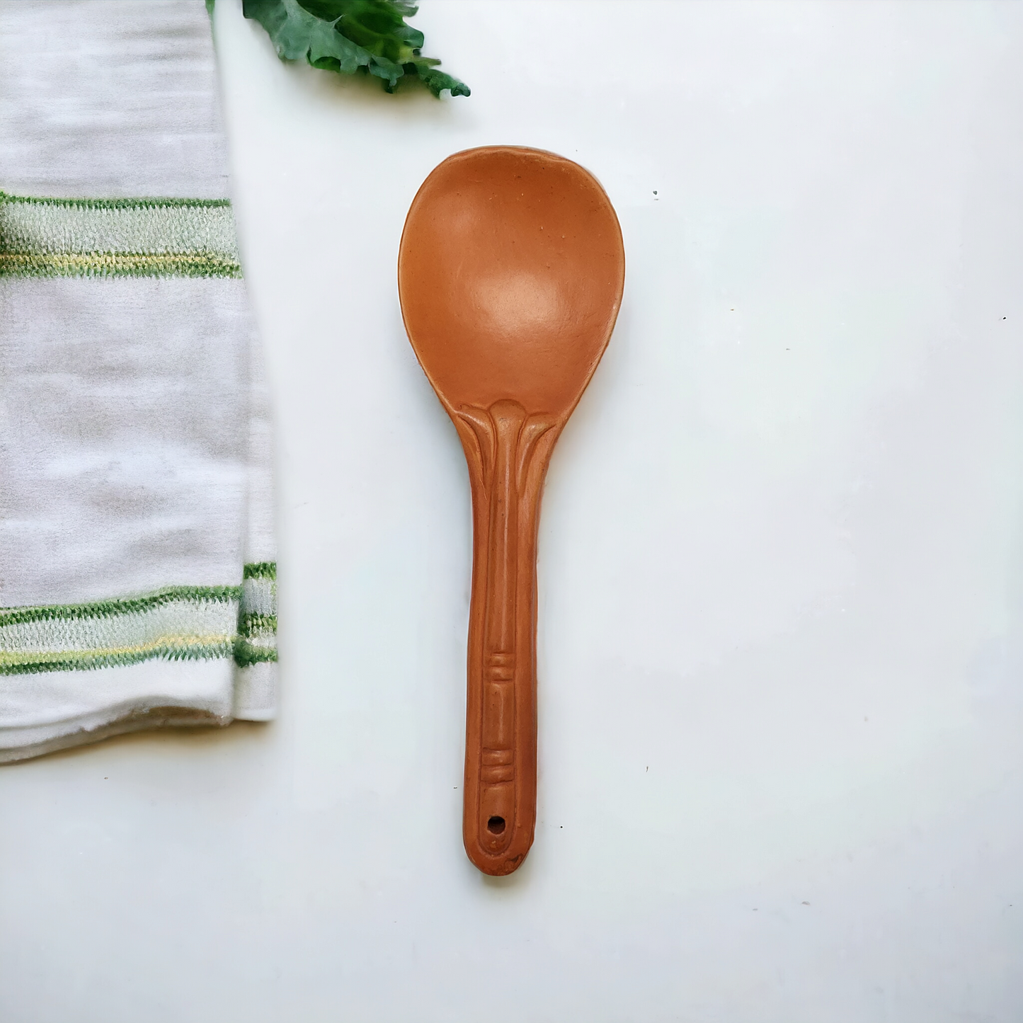 EARTHENWARE SPOON SET (5 PCS)